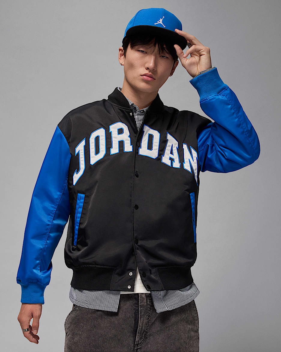 Jordan Brooklyn Men's Collegiate Varsity Jacket. Nike.com